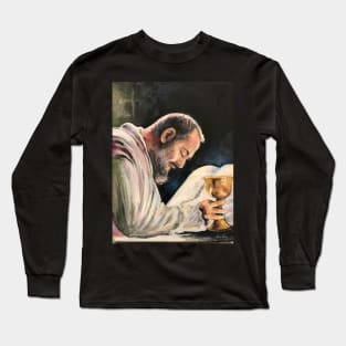 Padre Pio - Into the Mystic Long Sleeve T-Shirt